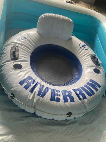 Intex River Run I Deportes Salón, Flotador De Agua Inflable, (Usado)