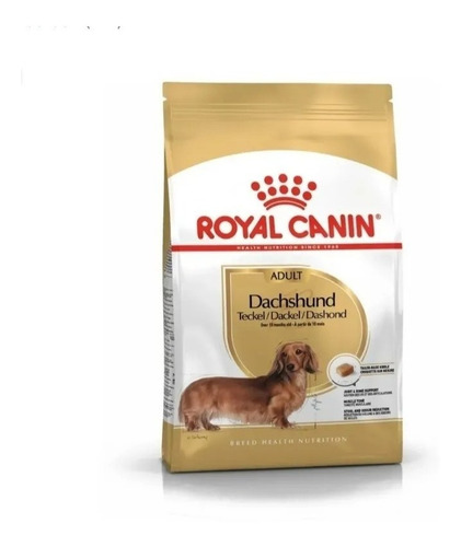 Imagen 2 de 3 de Alimento Royal Canin Breed Health Nutrition Dachshund para perro adulto de raza mini y pequeña sabor mix en bolsa de 3 kg