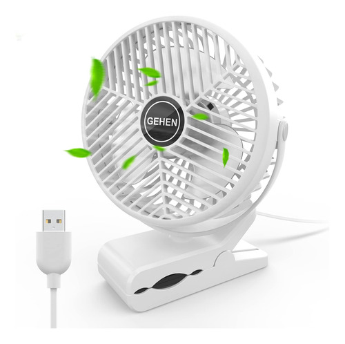 Gehen Ventilador Clip Usb Personal 3 Velocidad Escritorio