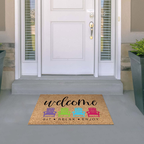 Rugs Summer Holiday Welcome Floor Doormat Style American Sty