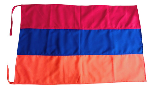 Bandera Armenia 140 X 80cm En Tela Buena Calidad