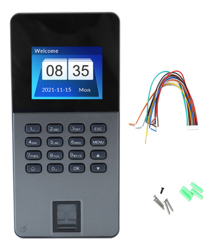 Reloj Biométrico De Huellas Dactilares De La Máquina De Cont