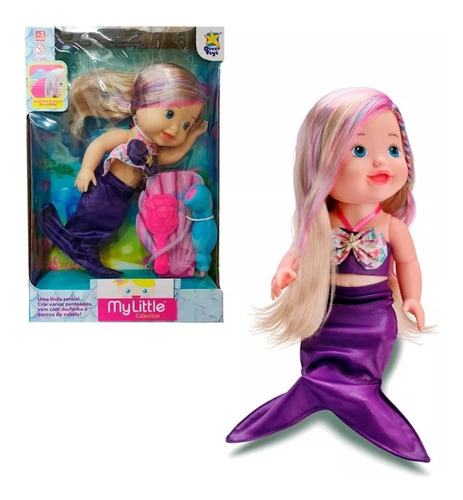 Muñeca Pequeña Sirena Diver Toys Ikdiv026