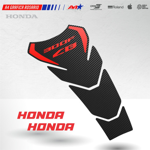 Protector Slim Bicapa Para Tanque Honda Cb300f Cb300 Twister