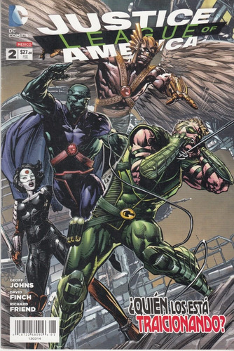 Comic Dc Justice League America # 2 Editorial Televisa (Usado)