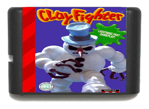 Cartucho Clayfighter | 16 Bits Retro 