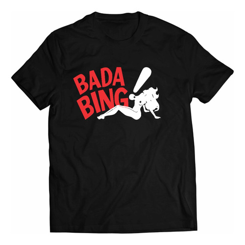 Remera %100 Algodon Los Sopranos Bada Bing