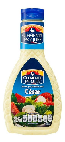 Nuevo Aderezo Para Ensaladas Clemente Jacques César 237 G