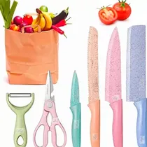 Comprar Madeshow Juego De Cuchillos Profesionales De Acero Inoxidable Multicolor Juego De Cuchillos Cocina