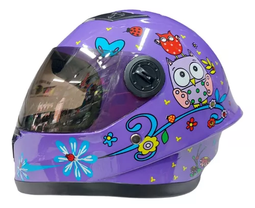 Casco Moto Niño Niña Yoigo Naranja Neon Talla M Certificaciones SHAFT  SH529-15 Infantil Yoigo