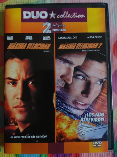 Dvd Maxima Velocidad 1 Y 2 Sandra Bullock Y