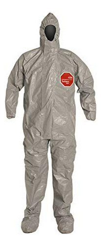 Traje De Protección Dupont Tychem 6000 Gris 5x