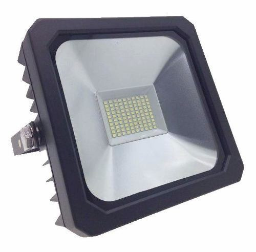 Reflector LED Ceisa Plus DE9B-PSMD 30W con luz blanco frío y carcasa negro 110V