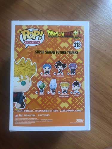 Funko Pop Super Saiyan Future Trunks 318 Hot Topic
