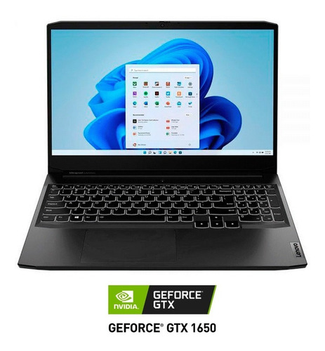 Imagen 2 de 7 de Notebook Lenovo Gamer 15,6 Fhd I5 256gb Ssd 8gb Gtx1650 Amv