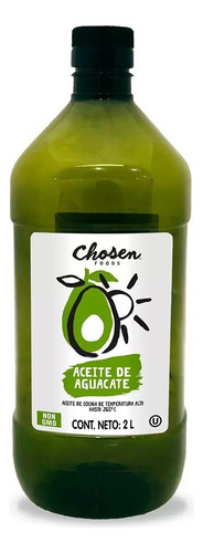 Aceite 100% Puro De Aguacate Natural 2 Litros Chosen Foods