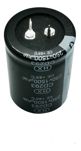 Condensador 1500uf 250 V Electrolitico Vertical