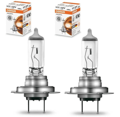 Kit 2 Lâmpada H7 12v 55w Original Line Osram Made In Germany