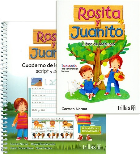 Rosita Y Juanito Libro De Lecturas Y Cuaderno De Lectoescrit