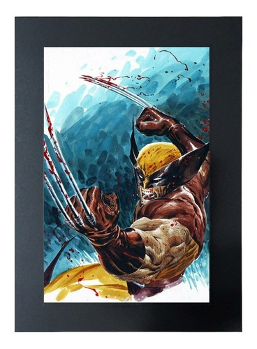 Cuadro De Wolverine Logan X Men # 26
