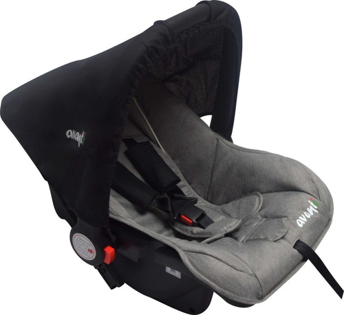 Coche Moises Huevito Travel System Avanti Aluminio 3 En 1 Color Gris