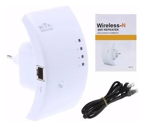 Repetidor Sinal Wifi 300mbps Wps Ap Aumentar Sinal