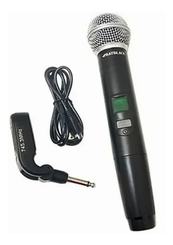Microfono Inalambrico Profesional Uhf Batblack Bt-ptu72