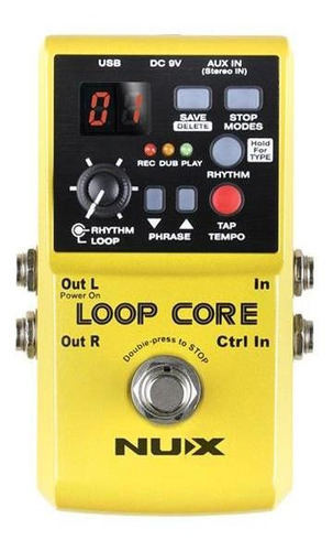 Pedal Efecto Para Guitarra Eléctrica Nux Loop Core