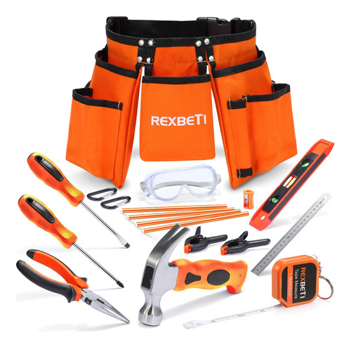Juego De Herramientas Rexbeti Para Jovenes Constructores De
