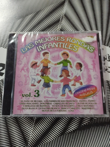 Las Mejores Rondas Infantiles Vol3 Cd #879