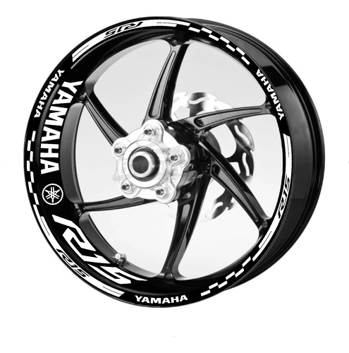 Kit De Stickers Calcomanías Para Rines Yamaha R15 M4