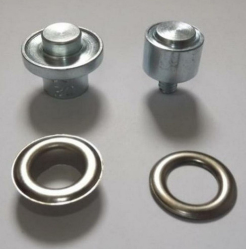Troqueladora + Troquel Para Poner Broches Metalicos