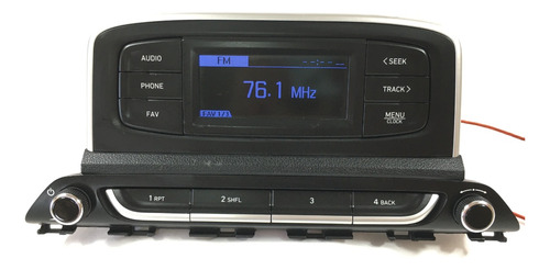 Radio Som Bluetooth Hyundai Hb20 96150r1050 Rn181