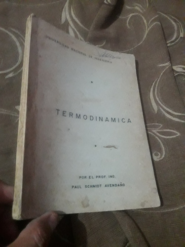 Libro Termodinámica Paul Schmidt Avendaño  Uni