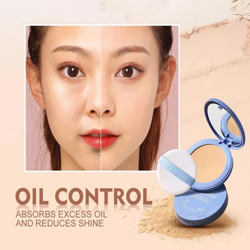 Polvo Acabado De Maquillaje Oil Control Face Powder Matte *3