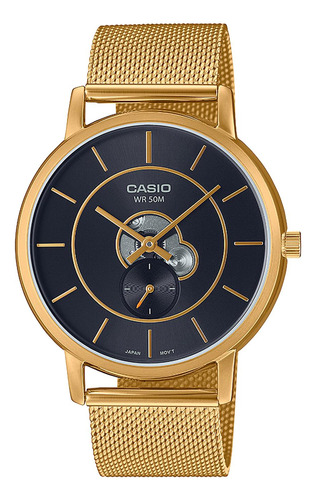 Reloj Casio Mtp-b130mg-1a Acero Hombre Dorado