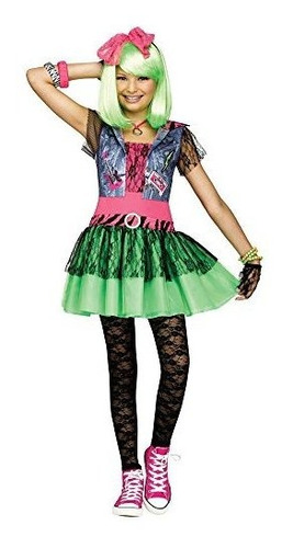 Disfraz Niña - Fun World Rockin 80's Costume For Kids