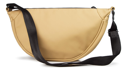 Bolso Morral De Mujer Citadina Regulable Ctdn By Citadina Berenice Vison Lisa Níquel Negro