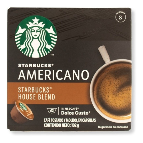 Imagen 2 de 6 de Americano, Capsulas De Café Starbucks, Cartón De 3 Cajitas.
