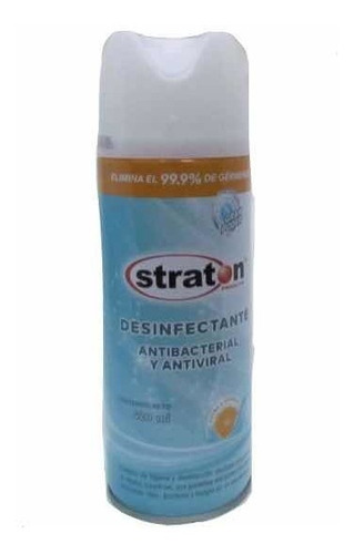 Caja 24 Pzas Desinfectante Antiviral Antibacterial Aerosol