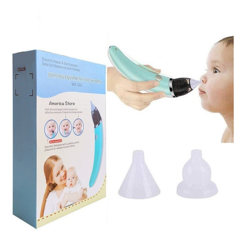 Aspirador Nasal Bebes Electrico Sacamocos Extractor Portátil