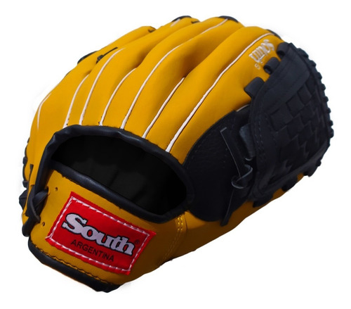 1 Guante De Softbol Beisbol 12'' South + Pelota 11'' Pvc