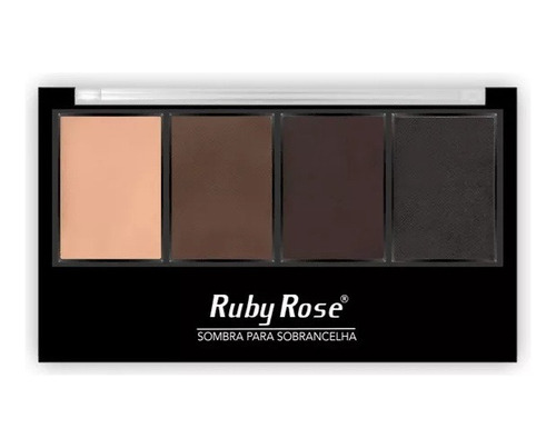 Paleta De Sombra Para Cejas Perfilado Ruby Rose Original