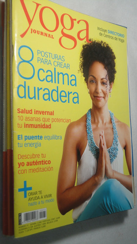 Revista Yoga Journal Nro 31 8 Posturas Para Crear Calma 