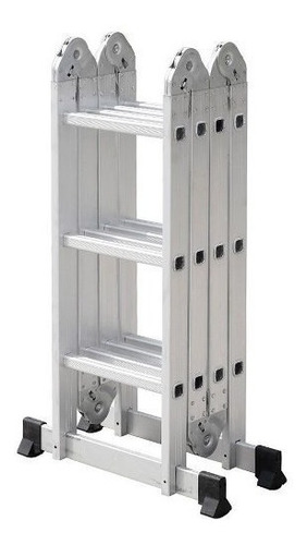 Escalera Andamio De Aluminio 3.7m 12 Escalones Oferta Loi