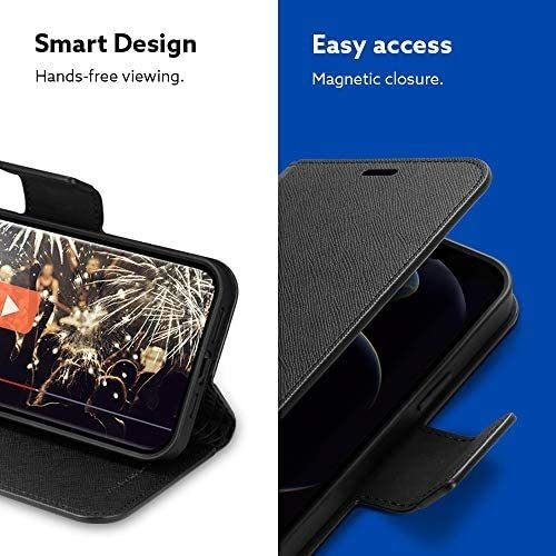 Imagen 5 de 8 de Funda Caseology Calin Para iPhone 12 Pro Negro