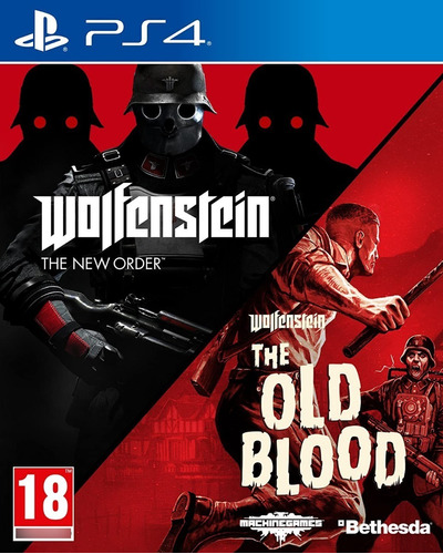 Wolfenstein Doble Pack Ps4 Nuevo Fisico Sellado