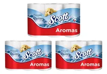 Comprar Papel Higiénicos Scott Pack De 18 Rollos 21m Aromatico