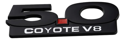5.0 Coyote V8 Logo Para Compatible Con Ford Mustang Gt500