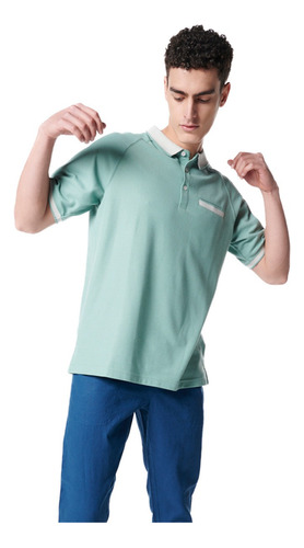 Playera Para Hombre Tipo Polo Manga Corta Marca Generra 